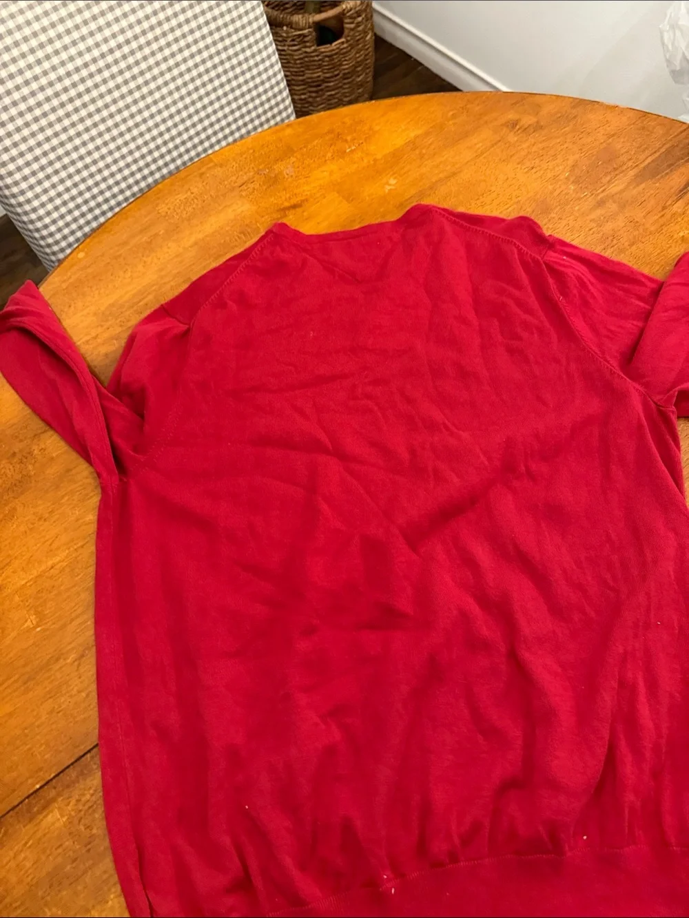 Tommy Hilfiger Men’s Red Crewneck Sweater xxl